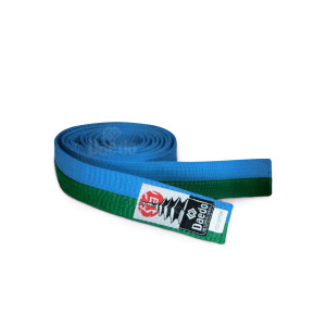 Пояс синьо-зелений Daedo 285 см